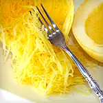 Spaghetti Squash with Olives and Sun Dried Tomatoes 
