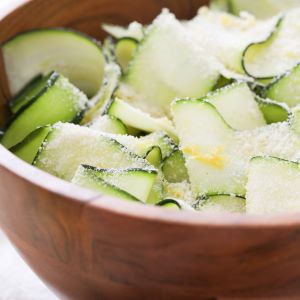 Keto Zucchini Ribbons with Lemon and Parmesan Recipe | @Atkins
