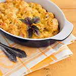 Keto Grilled Chicken with Cauli Mac and Cheese