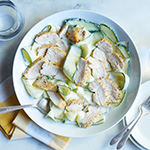 Keto Zucchini Chicken Alfredo Recipe | @Atkins