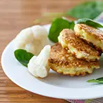 Keto Cauliflower Fritters