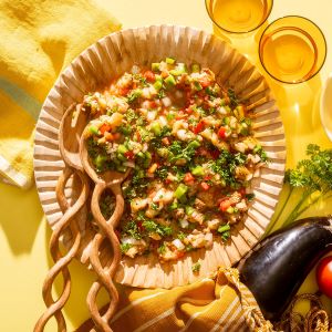 Eggplant Salad Recipe | @Atkins