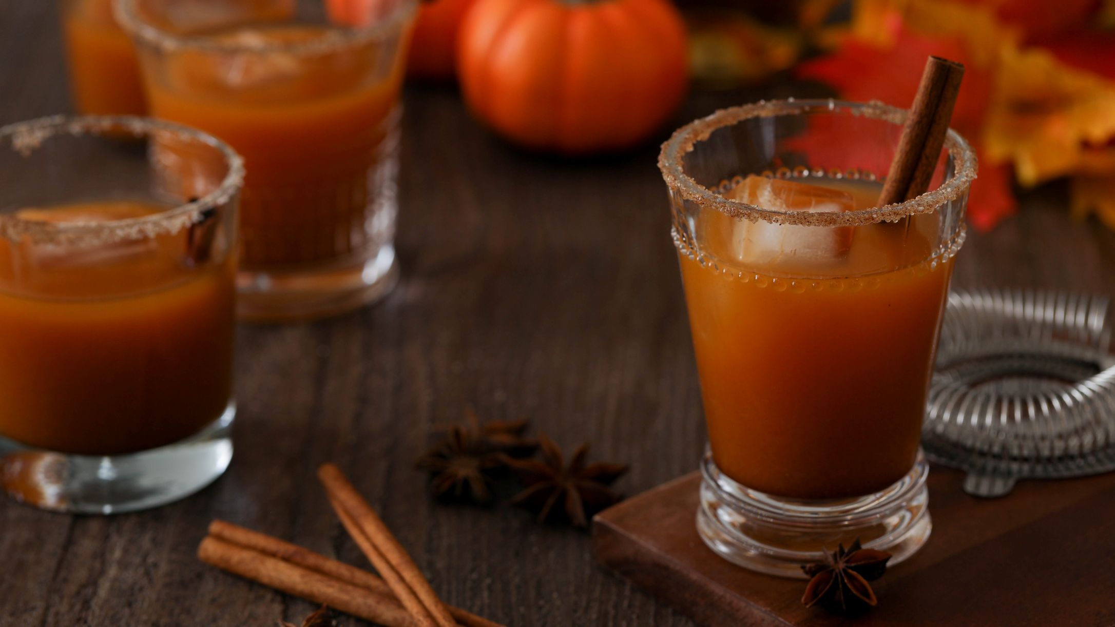 Low Carb Pumpkin Spice Cocktail Recipe | @Atkins