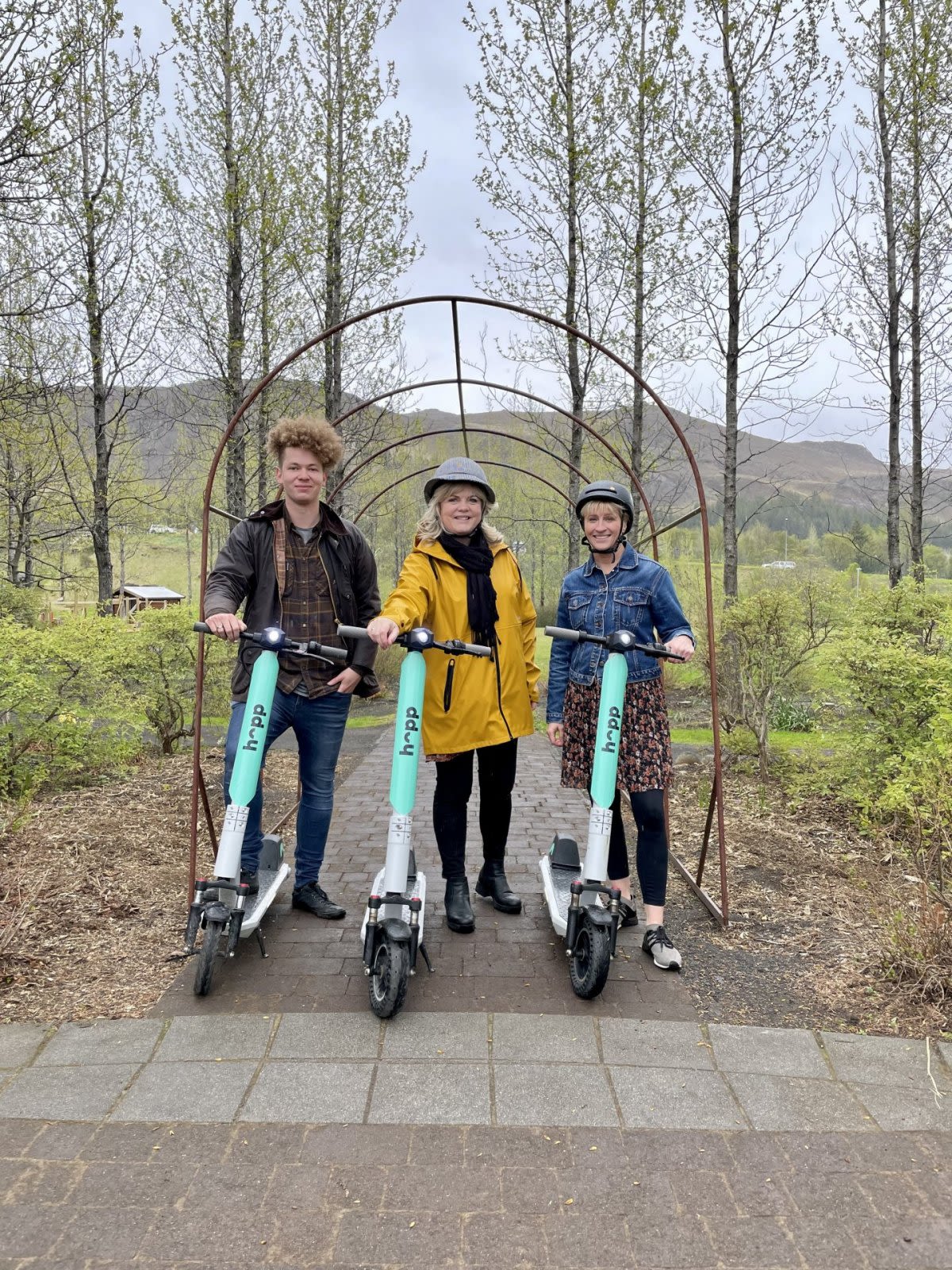 Stay cool while Hopping in one of the hottest places in Iceland. The geothermal town of Hveragerði now has 50 Hopp scooters ready to ride.