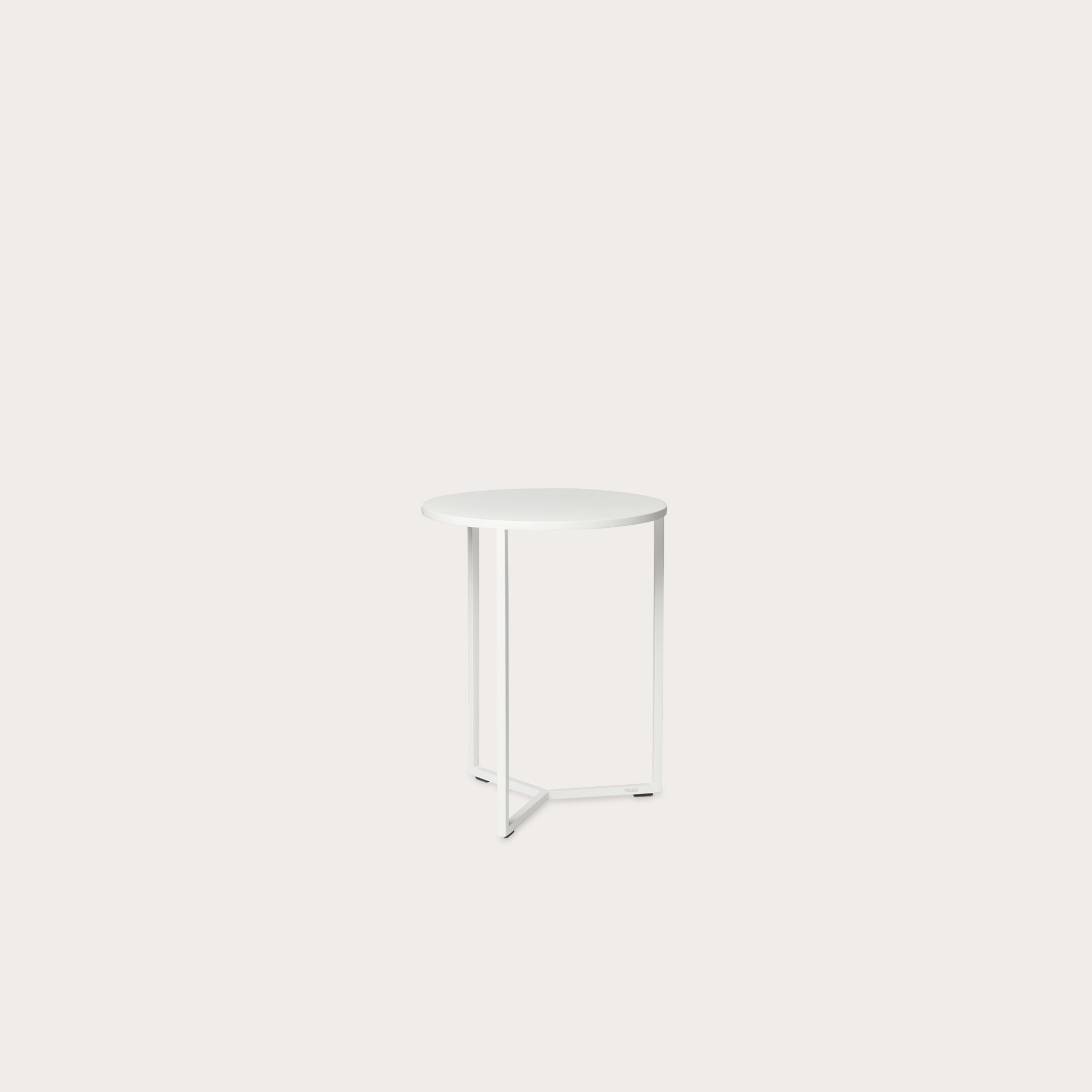 NATAL ALU X High Round Side Table