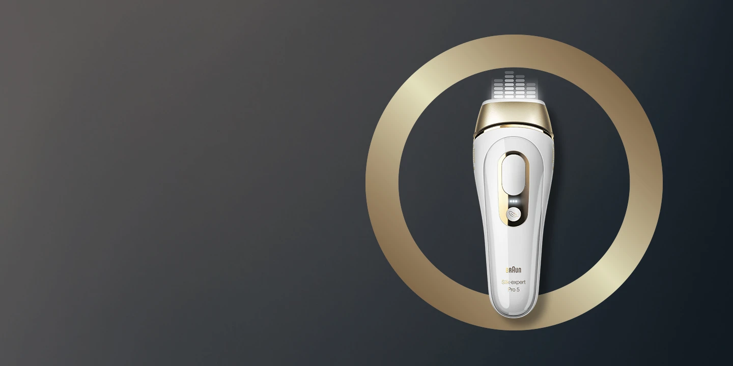 Braun Silk-expert Pro este singurul aparat IPL echipat cu tehnologie SensoAdapt™