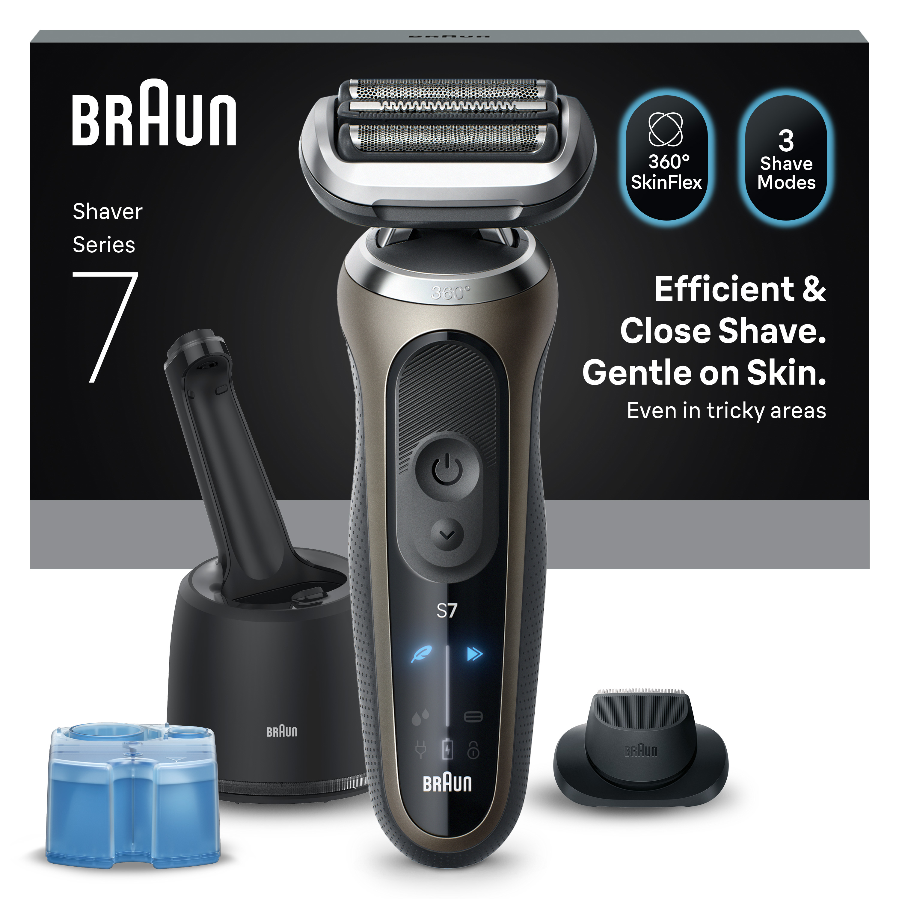 生活雑貨 BRAUN series7 Braun Series 7 Afeitadora Eléctrica Hombre, Máquina de Afeitar
