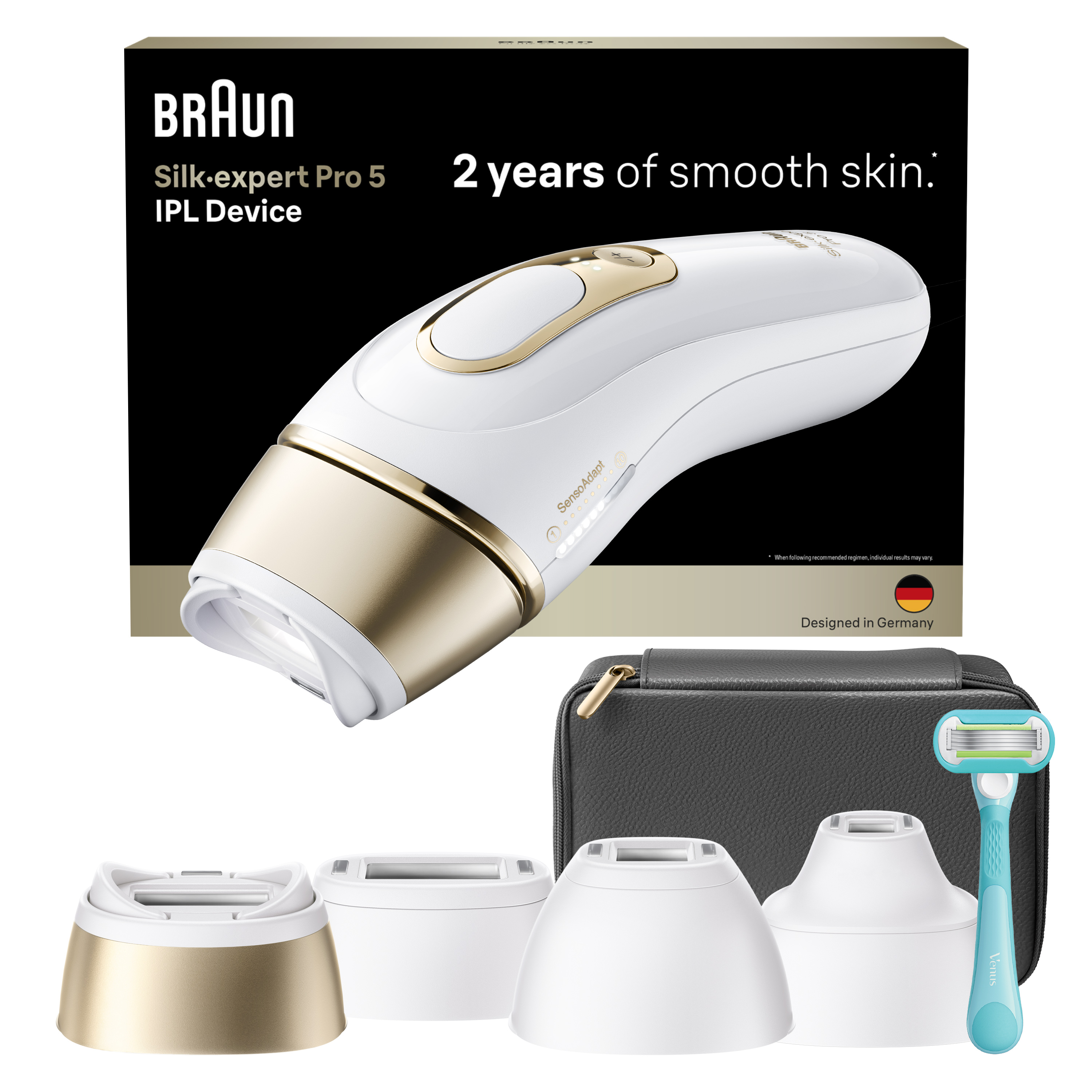 BRAUN Silk·expert Pro5 Braun Silk-expert PRO 5 (IPL5152) Epilator - Preturi, Epilator