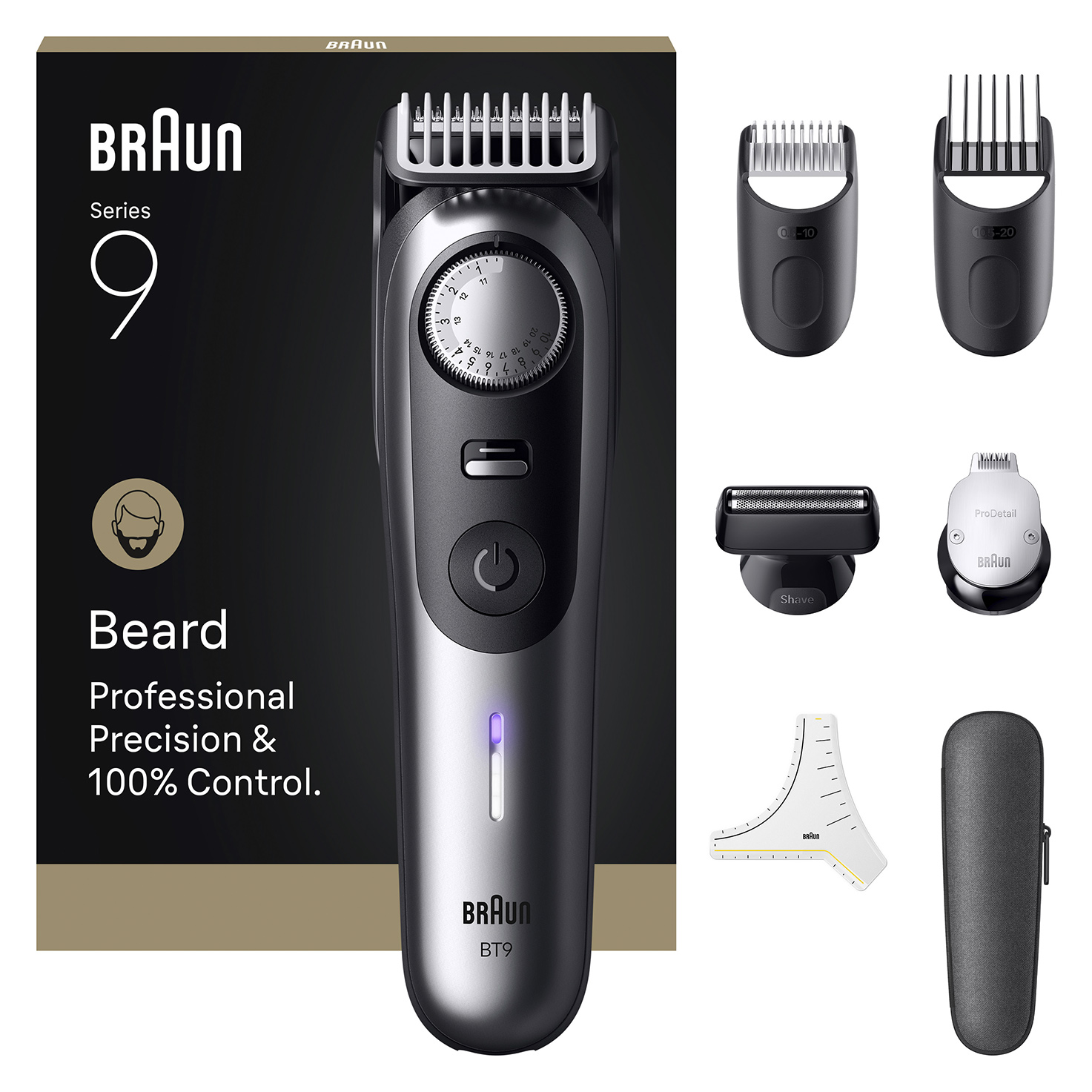 Aparat de tuns barba Seria 9 BT9520 | Braun RO