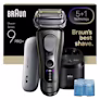 Aparat de bărbierit Braun Seria 9 PRO+ 9675cc stație de alimentare și centru de curățare 6-în-1. Aparat de bărbierit Braun Seria 9 PRO+ 9675cc stație de alimentare și centru de curățare 6-în-1.