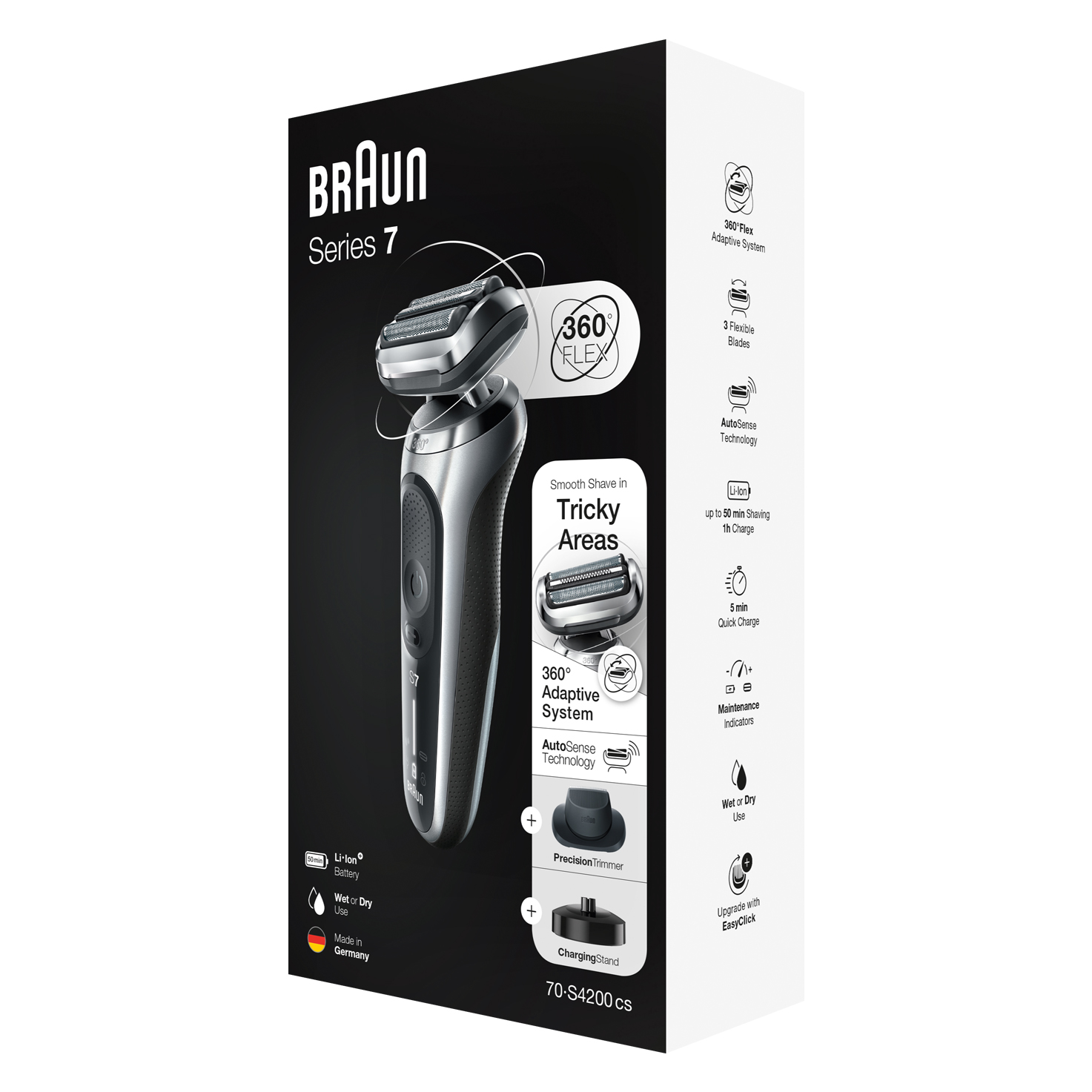 Braun Series 7 70-S4200cs Electric Shaver 