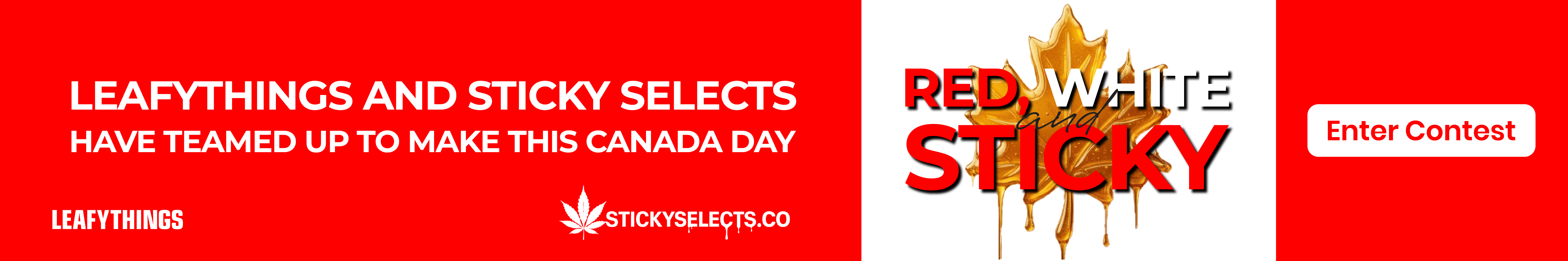 StickySelects Aug 1 Canada Day