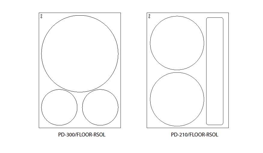 PD-210 & PD-300 Layouts