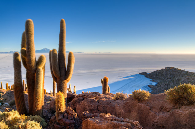 Salar de Uyuni, Colchani