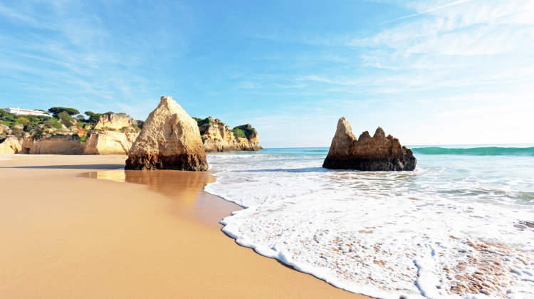 Strand Praia Tres Irmaos, Alvor, Algarve