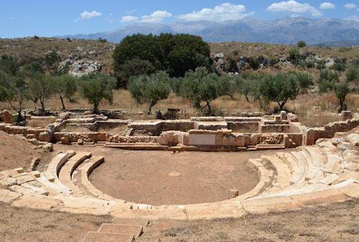 Ausgrabung Aptera, Chania, Kreta