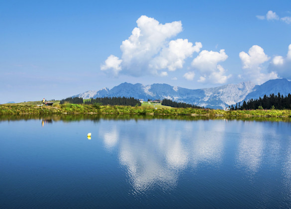 Hintersteinersee  Scheffau Am Wilden Kaiser, Tirol 