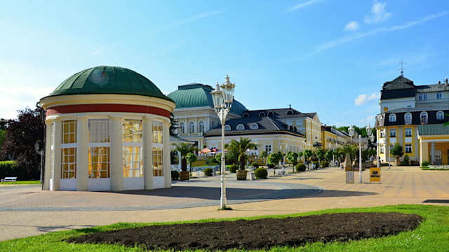 Kurpark Frantiskovy Lázne / Franzensbad, Westböhmen