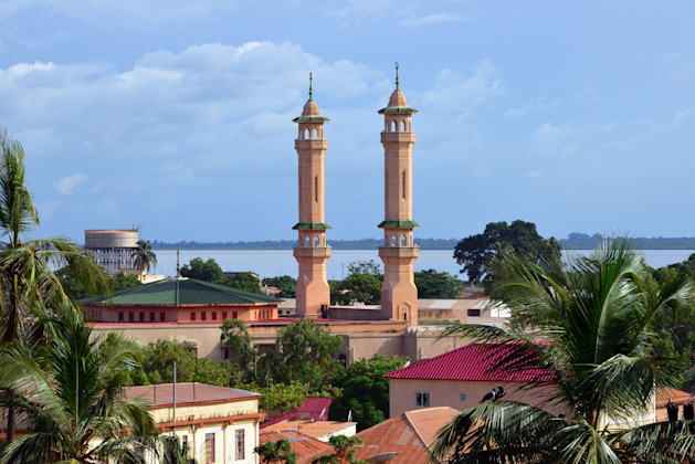 Fahah Moschee, Banjul, Gambia
