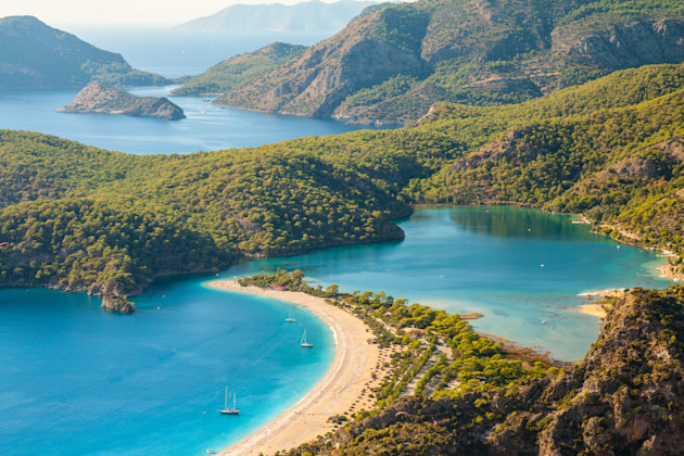 Landzunge Ölüdeniz, Türkische Ägäis