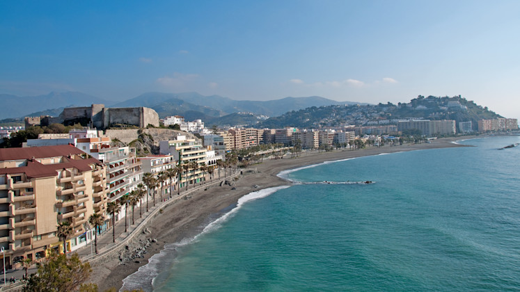 Strandpromenade Almunecar, Costa Tropical