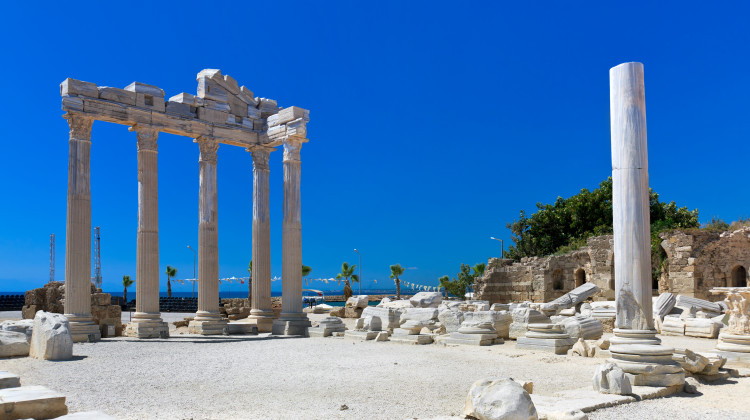 Apollon-Tempel, Side, Türkische Riviera