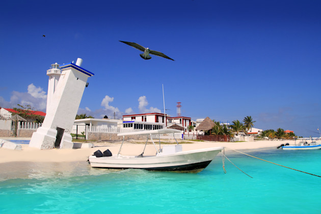 Seehafen, Puerto Morelos/Riviera Maya, Mexikio