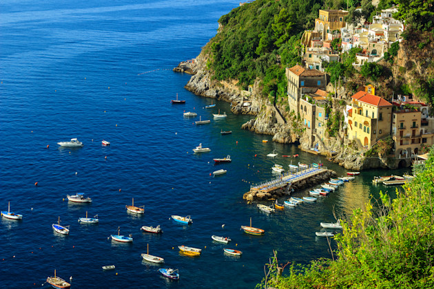 Conca dei Marini, Kampanien, Italien