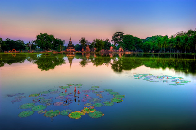 Geschichtspark Sukhothai, Nordostthailand