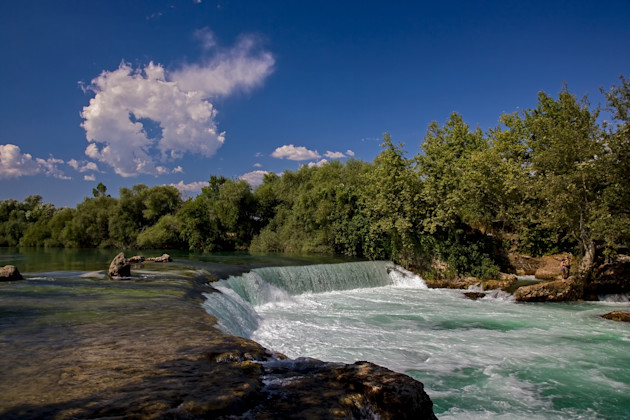 Wasserfall, Manavgat, Türkische Riviera