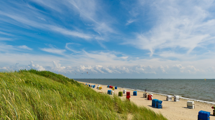 Strand Wyk auf Föhr, Nordfriesland 