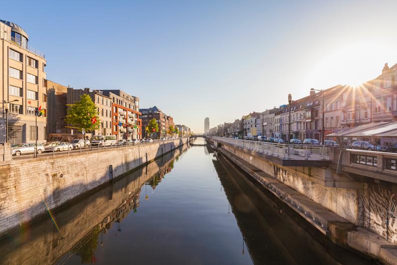 Kanal Charleroi-Brüssel, Brüssel