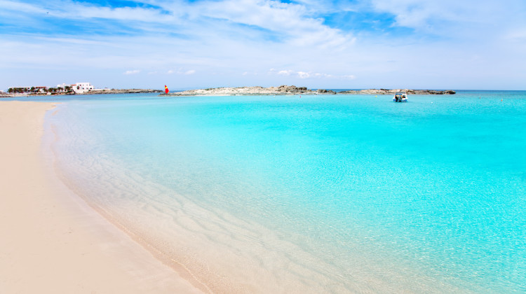 Strand Es Pujols, Formentera