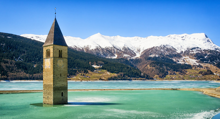 Reschenpass, Nauders, Vinschgau, Tirol