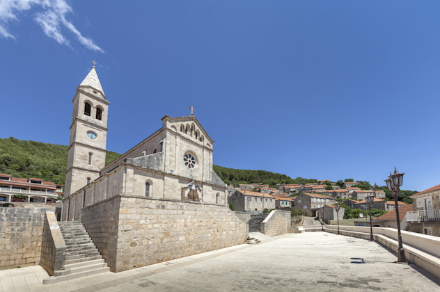 Kirche der Hl. Jungfrau der Reinheit, Smokvica, Dalmatien