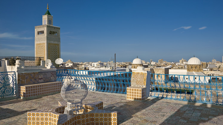 Ez-Zitouna-Moschee / Ölbaummoschee, Tunis, Nordtunesien 