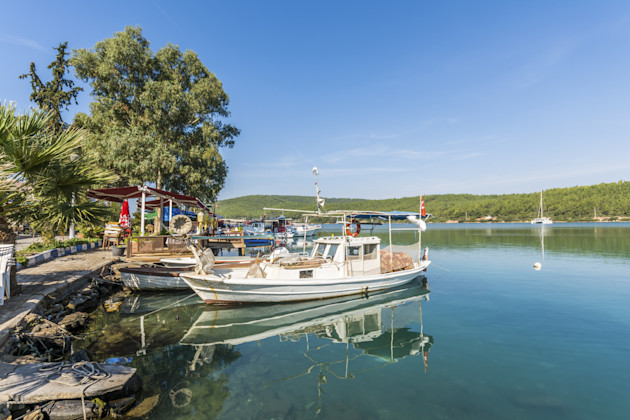 Hafen Güvercinlik, Türkische Ägäis