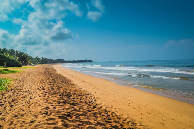Strand Induruwa, Sri Lanka Südküste