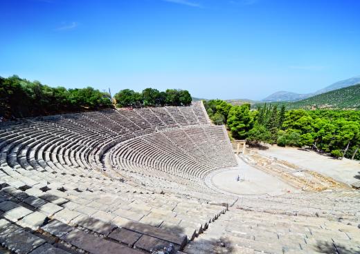 Antike Kultstätte Epidauros, Epidauros, Griechenland