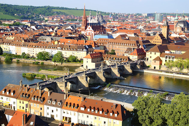 Alte Mainbrücke, Würzburg, Bayern