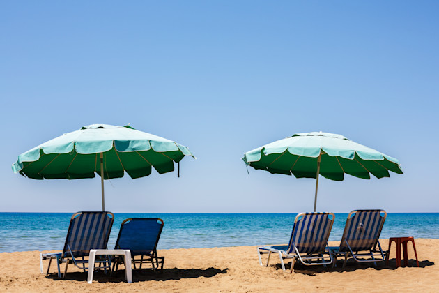Strand Marathias, Korfu