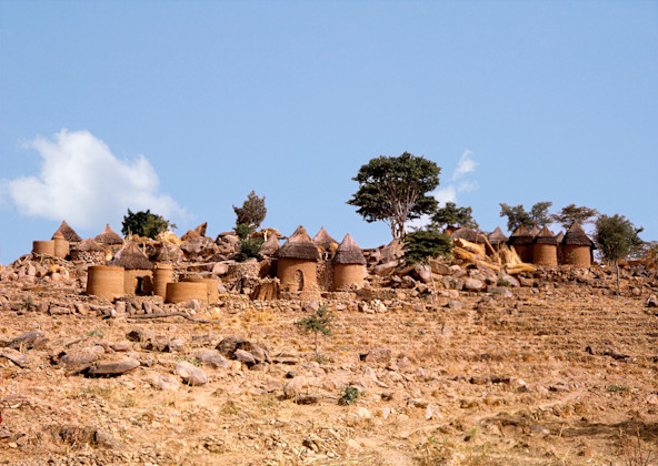 Dorf im nördlichen Kamerun