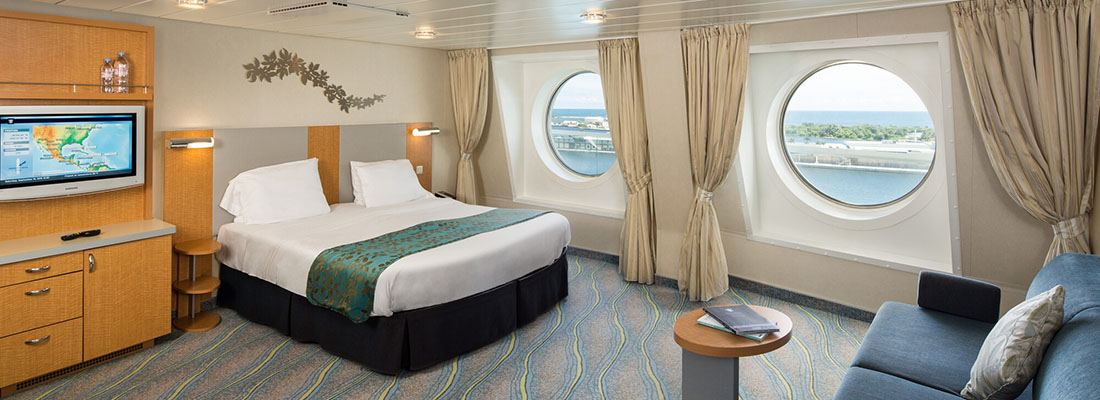 Family OceanView Room on Royal Caribbean's Harmony of the Seas