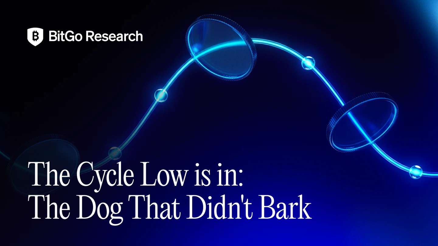 The Cycle Low is in: The Dog That Didn't Bark