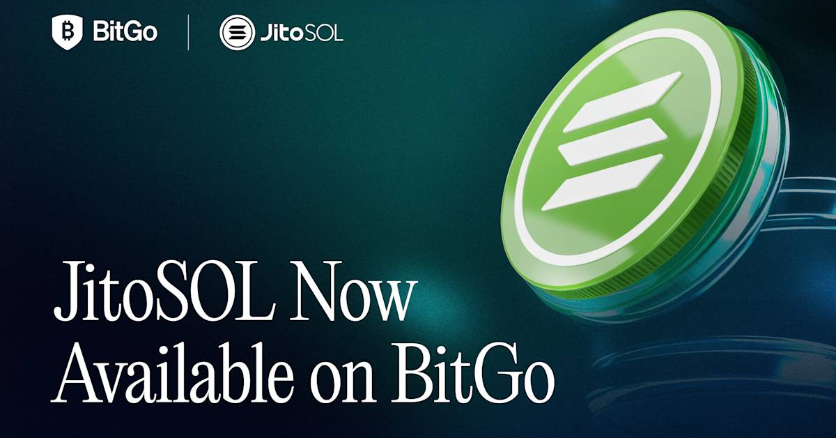 Bitgo Process BitGo Expands Solana Staking Support with JitoSOL | BitGo