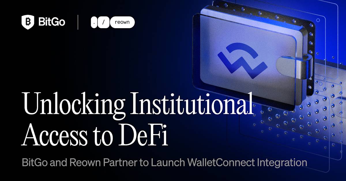 Official image for BitGo Partners with Reown to Launch WalletConnect Integration