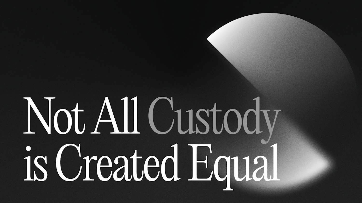 Wallet and Custody Guide