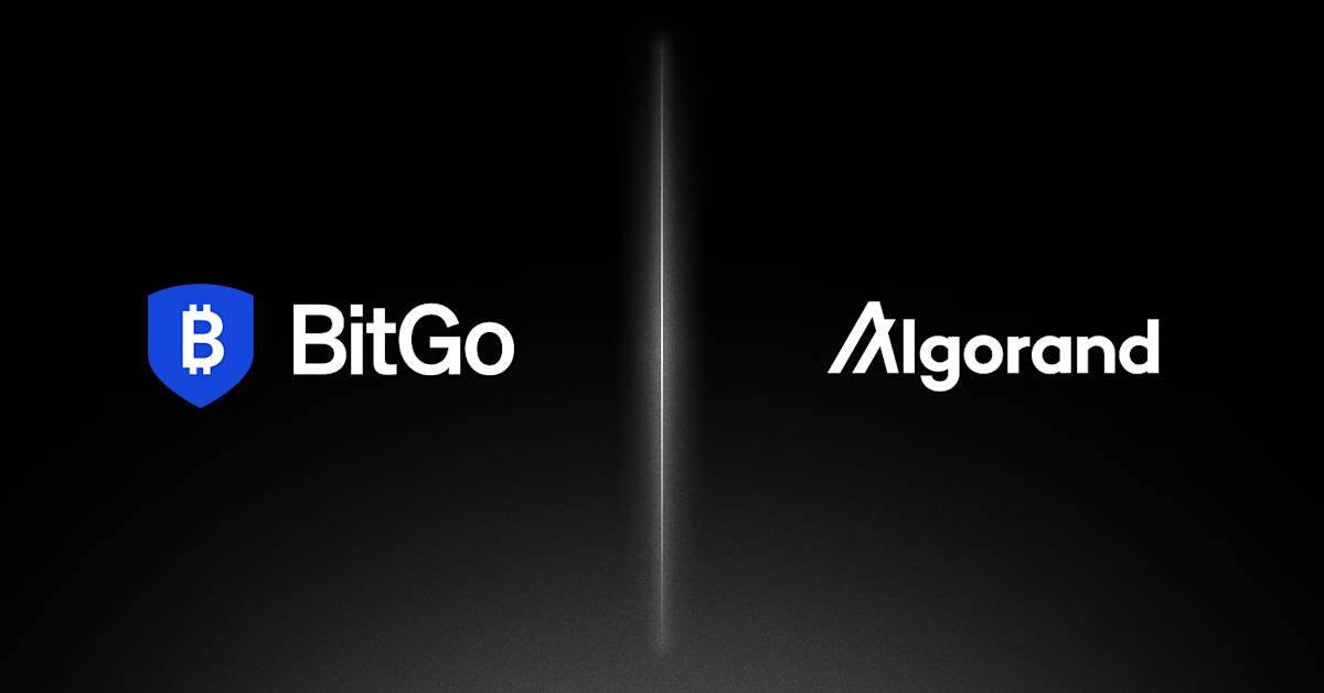 Bitgo Key Card Announcing First Multi-sig Support for Algorand | BitGo