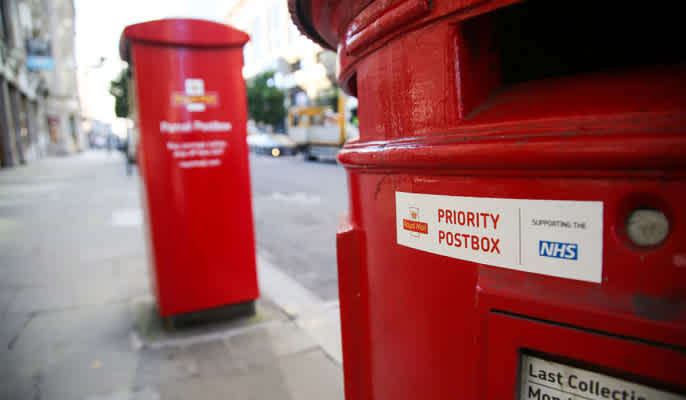 Royal Mail Nearest Priority Postbox