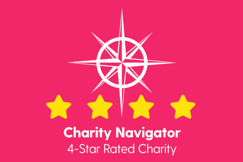 Charity Navigator 4-Star Rated Charity